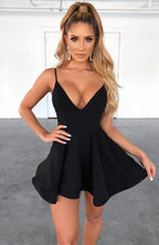 Amanda Mini Graceful Dress Black Dress