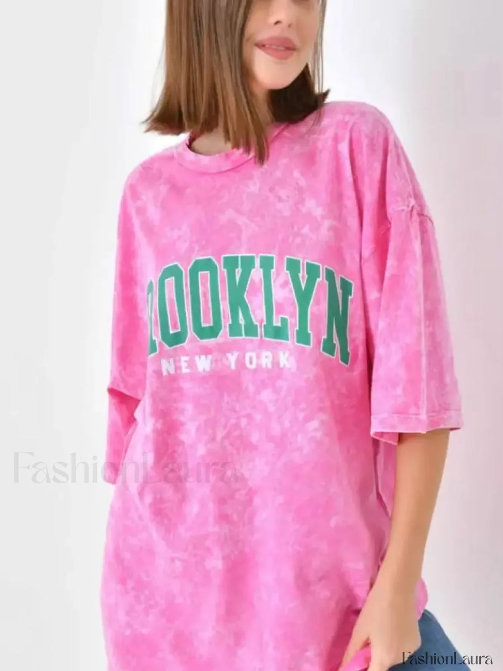 American Vintage Print Cotton T Shirt