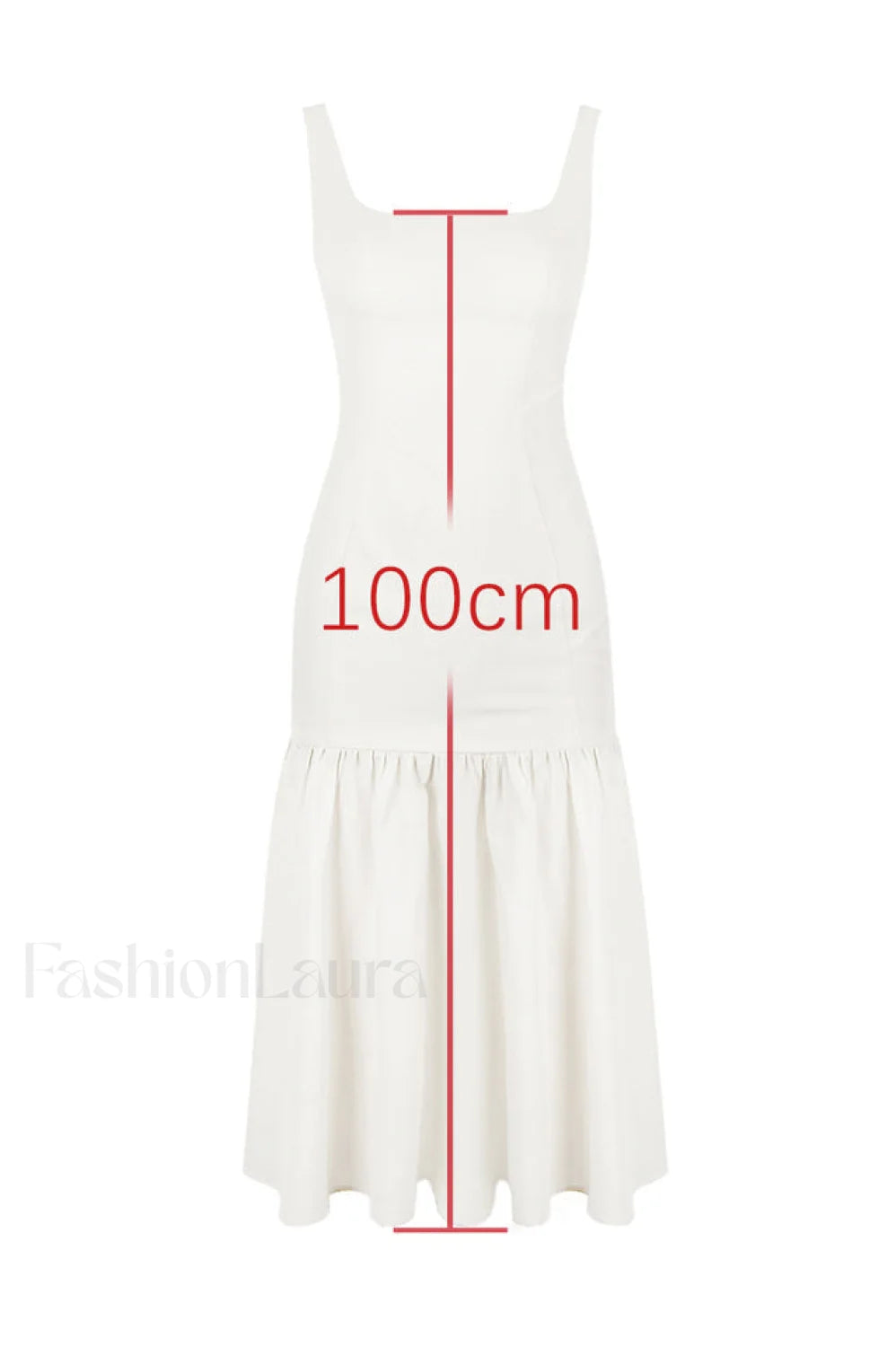 Amore Dropped Stylish Waist Midi Dress