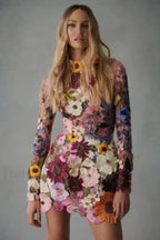 Amy Lynn Stylish Backless Mini Dress S / 1#