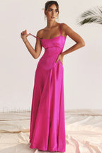 Anabella Black Lace Charming Up Maxi Dress