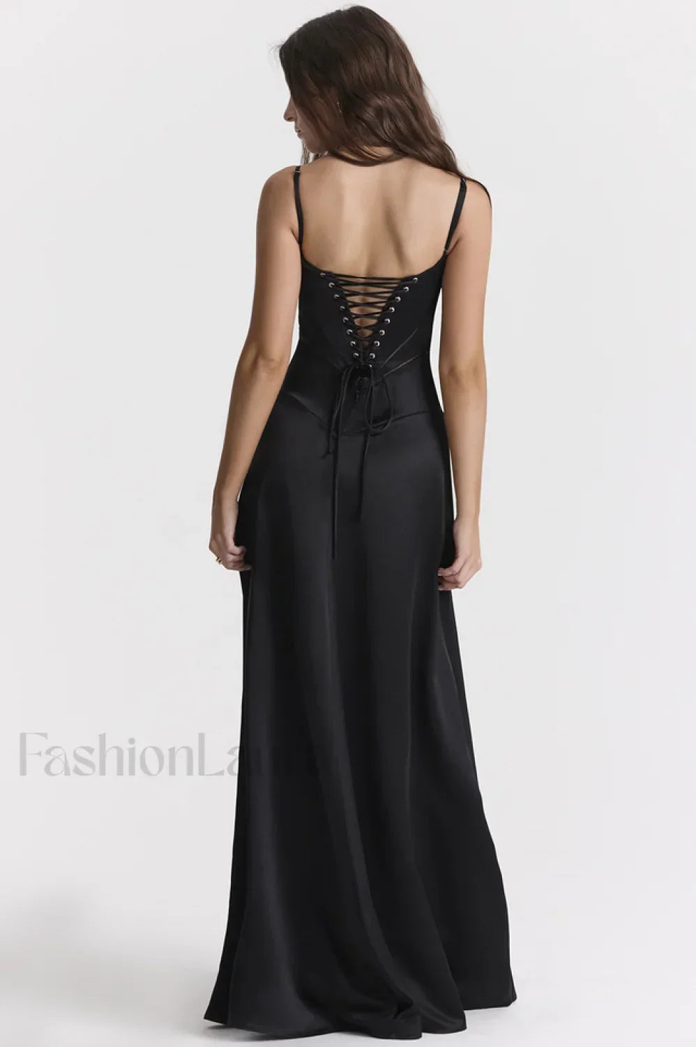 Anabella Black Lace Charming Up Maxi Dress Secondary image