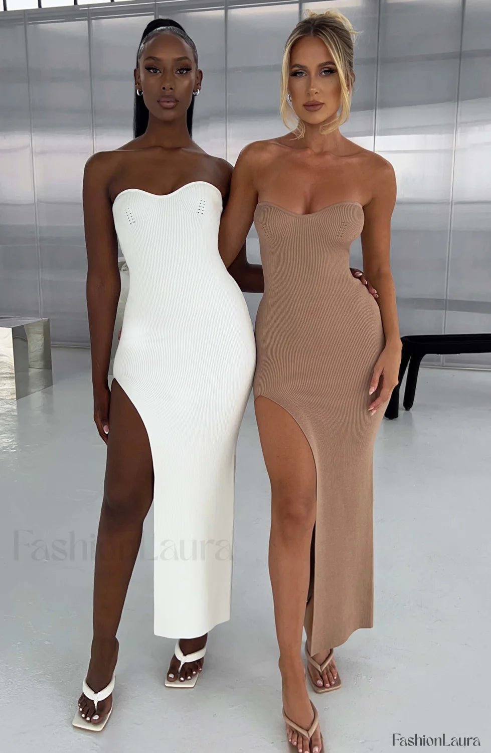 Angela Maxi Graceful Dress White Dress
