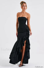 Angelina Maxi Graceful Dress Black Dress