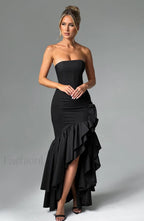 Angelina Maxi Graceful Dress Black Dress