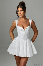 Antonella Mini Graceful Dress Ivory Dress