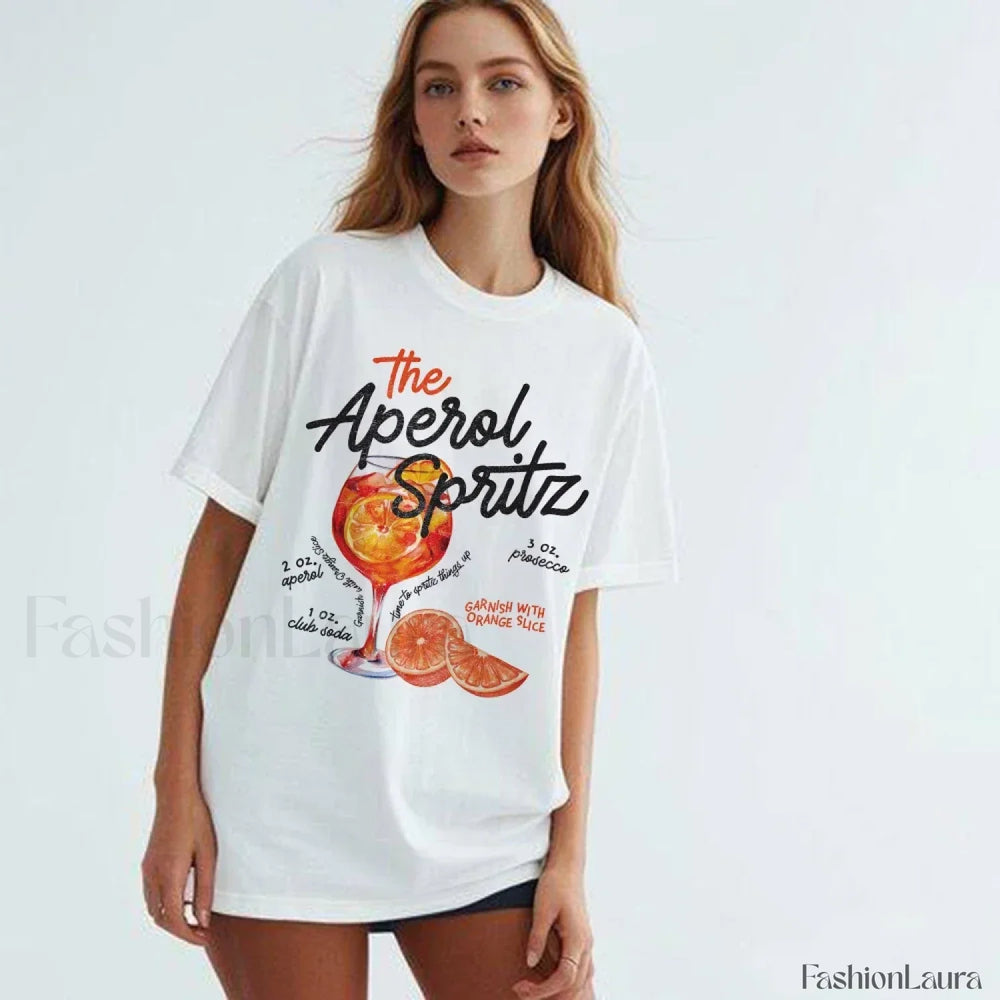 Aperol Spirit Chinese Food Streetwear T Shirt