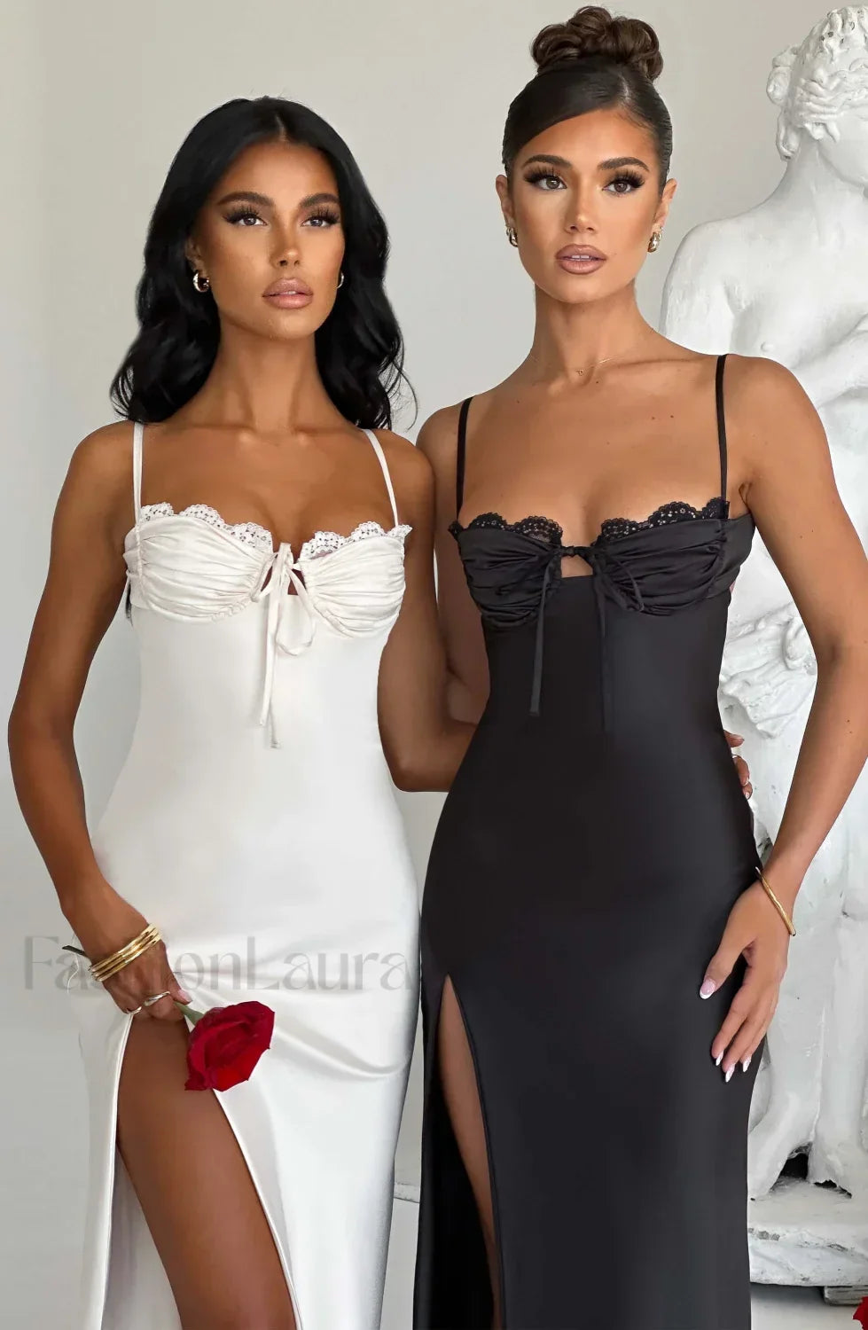 Ardelle Midi Graceful Dress Black Dress