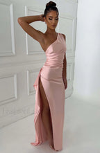 Ariel Maxi Graceful Dress Blush Dress