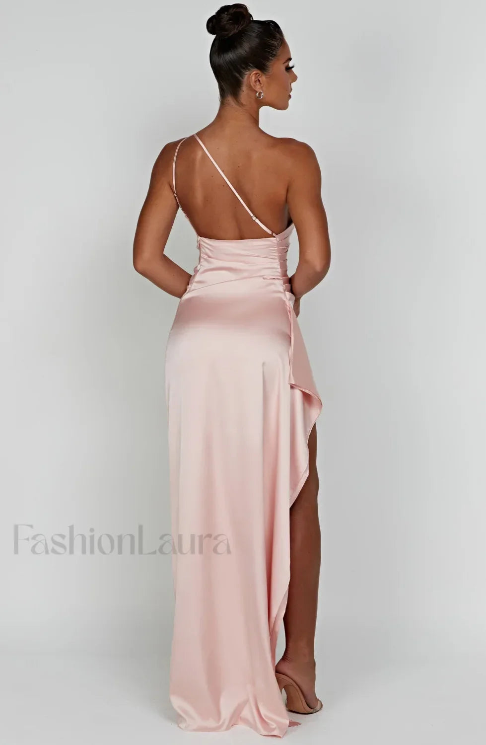 Ariel Maxi Graceful Dress Blush Dress