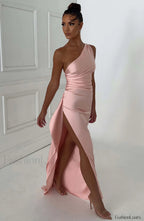 Ariel Maxi Graceful Dress Blush Dress
