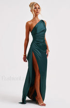 Ariel Maxi Graceful Dress Emerald Dress