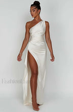 Ariel Maxi Graceful Dress Ivory Dress