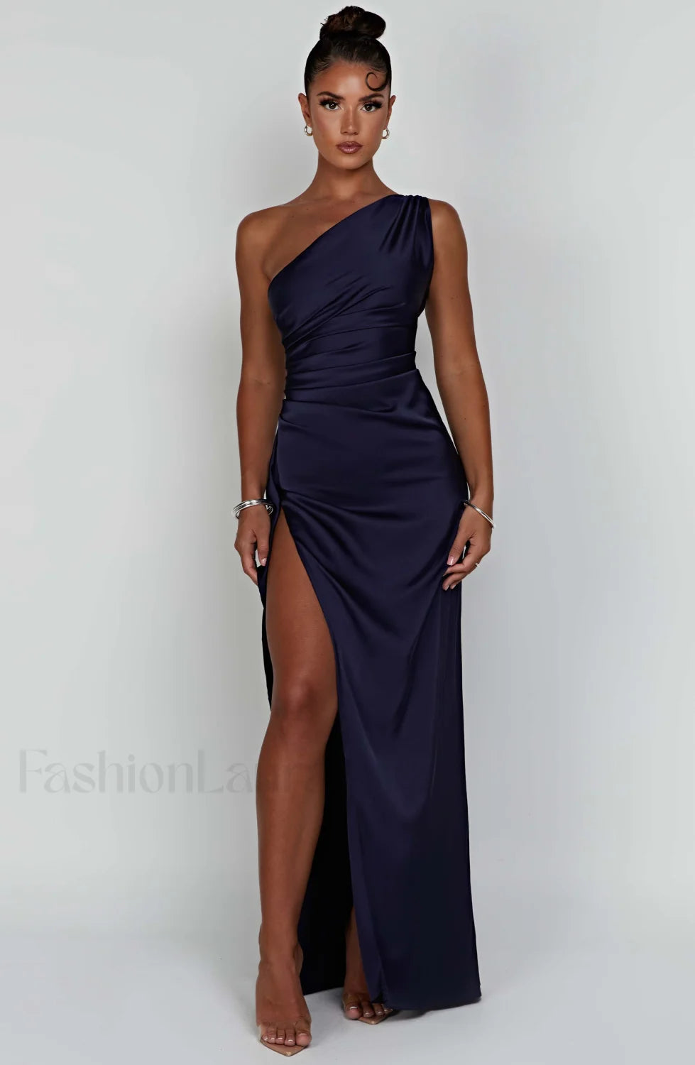 Ariel Maxi Graceful Dress Navy Dress