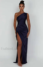 Ariel Maxi Graceful Dress Navy Dress