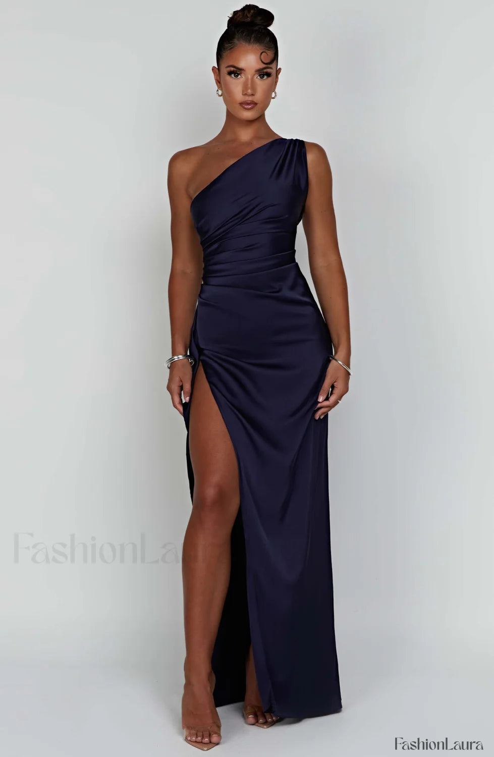 Ariel Maxi Graceful Dress Navy Dress
