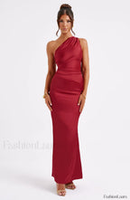 Arizona Maxi Graceful Dress Wine S Party Dresses L