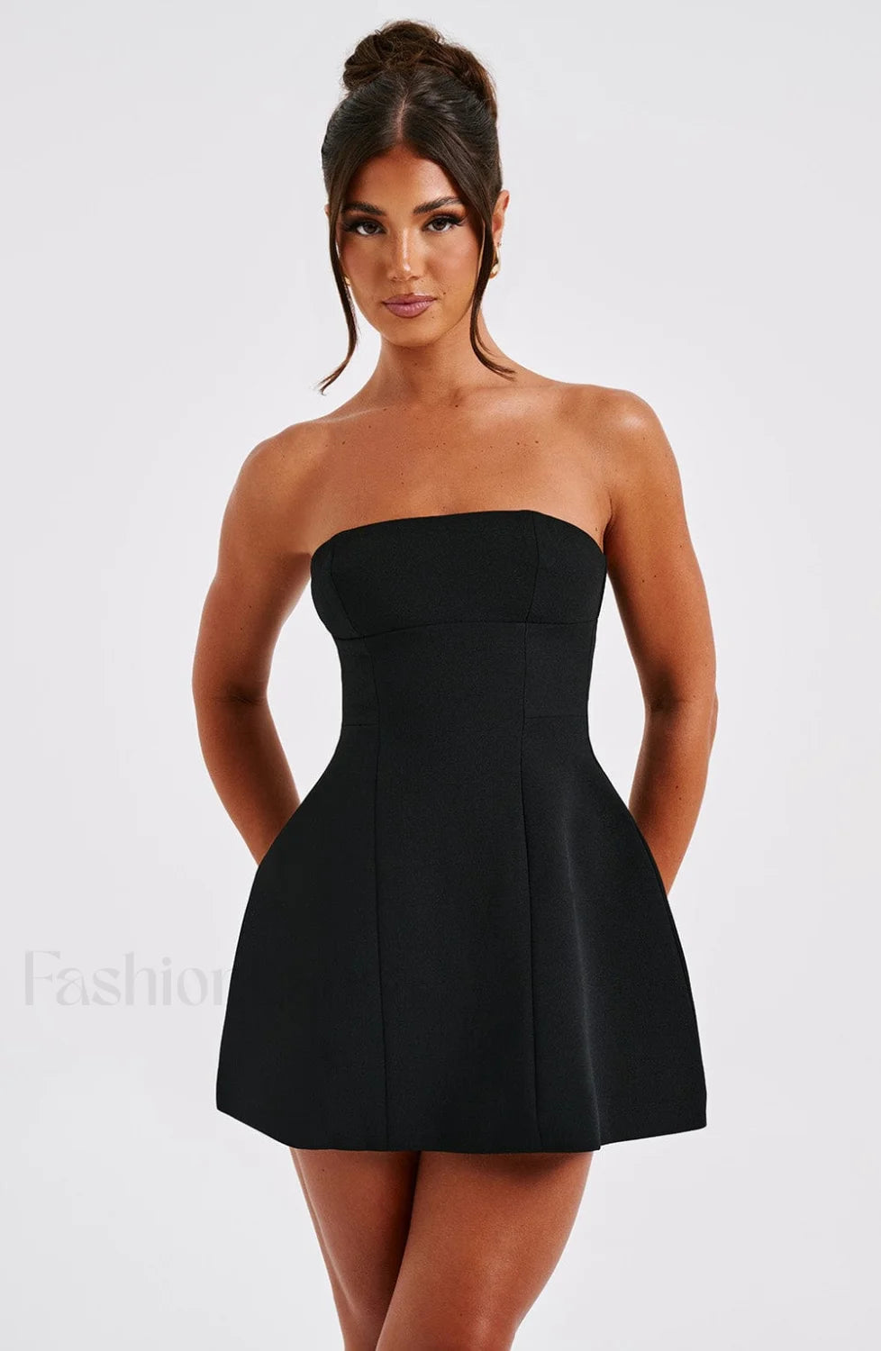 Asha Mini Graceful Dress Black Dress