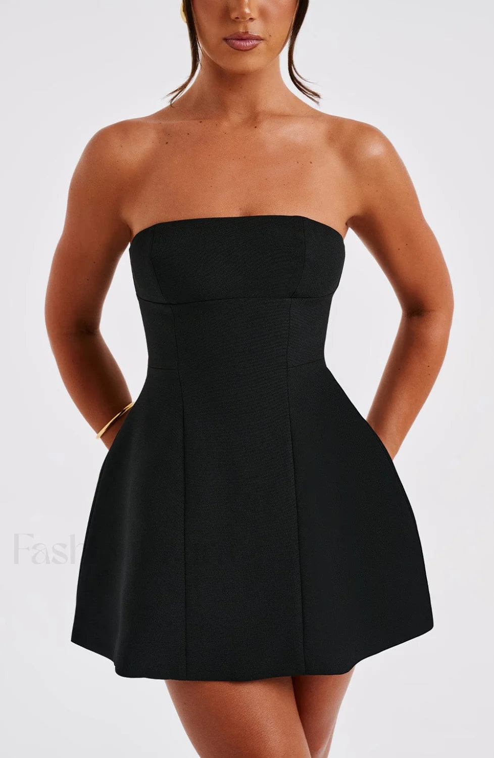 Asha Mini Graceful Dress Black Dress