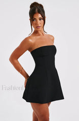 Asha Mini Graceful Dress Black Dress