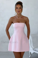 Asha Mini Graceful Dress Blush XS Dress