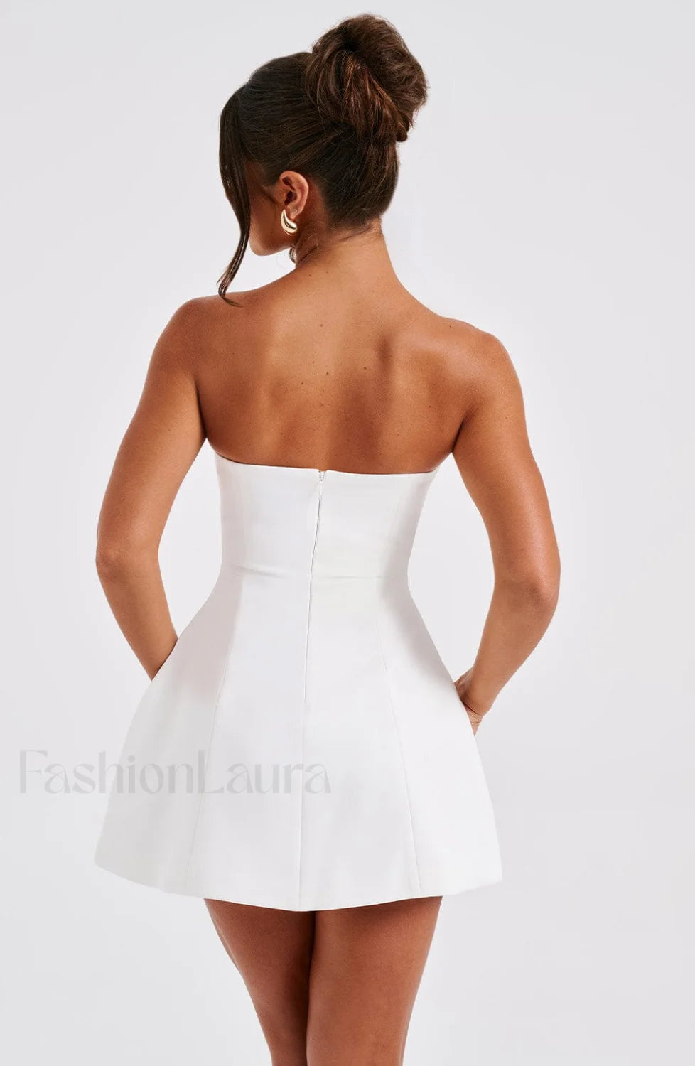 Asha Mini Graceful Dress Ivory Dress