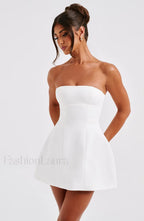 Asha Mini Graceful Dress Ivory Dress