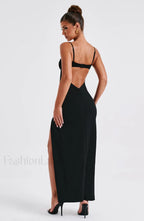 Asteria Maxi Graceful Dress Black Dress