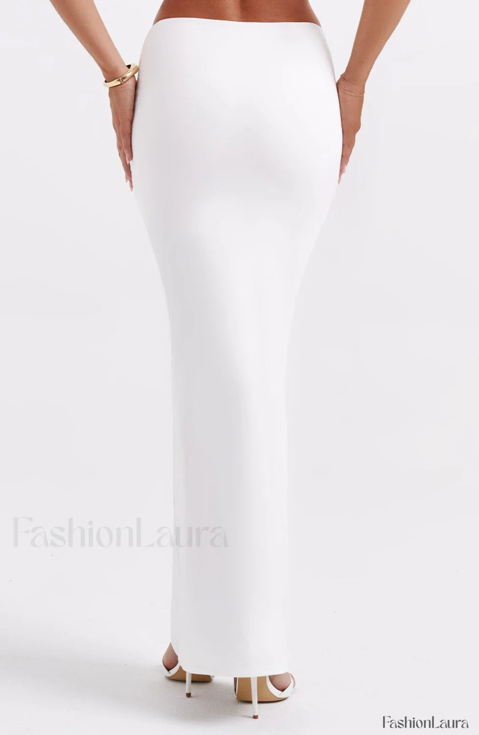 Astrid Maxi Graceful Skirt White Skirt