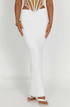 Astrid Maxi Graceful Skirt White Skirt