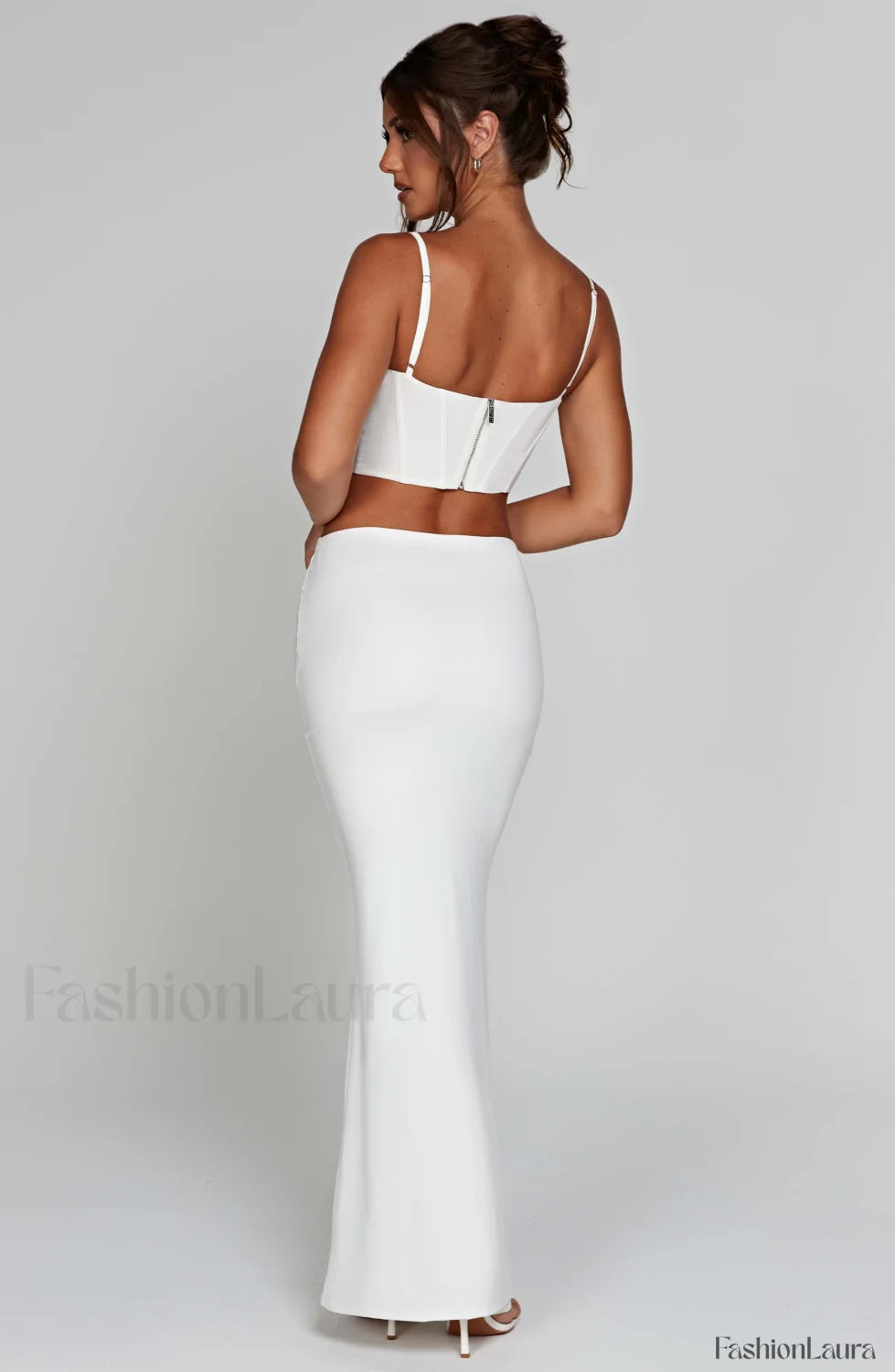 Astrid Maxi Graceful Skirt White Skirt
