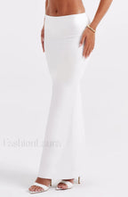 Astrid Maxi Graceful Skirt White Skirt
