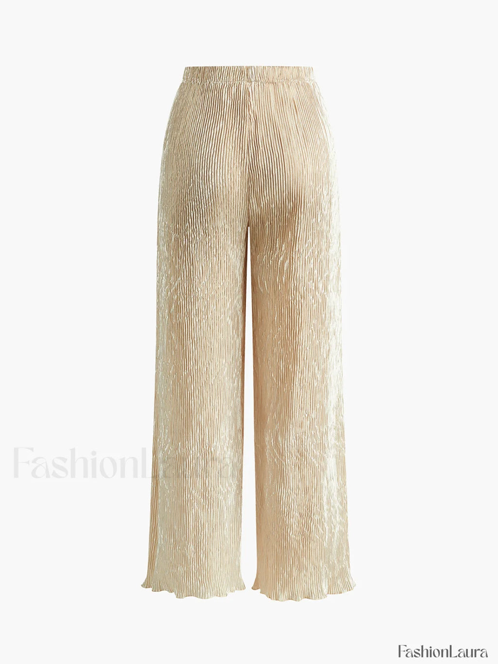 Asymmetric Halter Crop Top With Wide Leg Pants Set Pant Sets