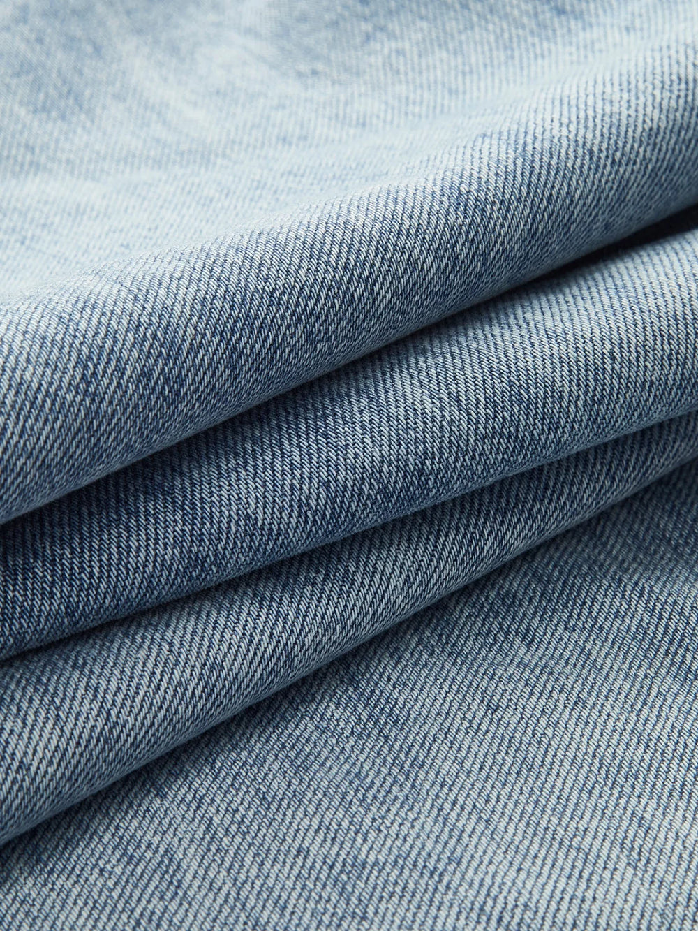 Asymmetric Waist Wide Leg Jeans Pants