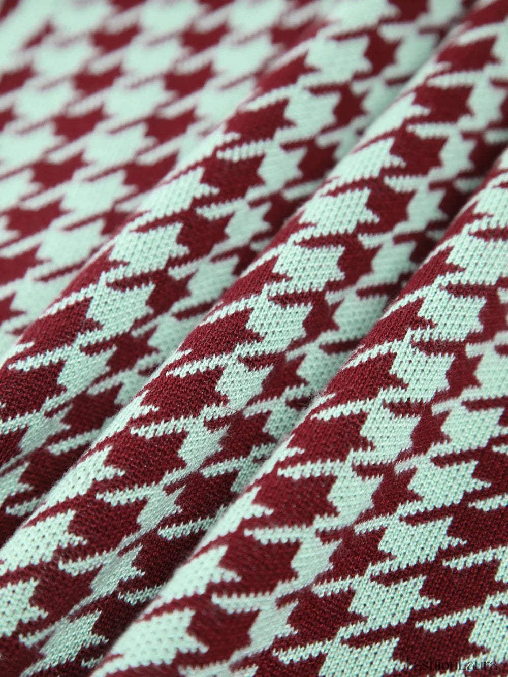 Asymmetrical Wavy Hemline Trendy Sweater Midi Dress Sweaters L