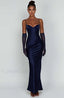 Athena Maxi Graceful Dress Navy XS Dress