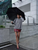 Autumn Women Solid Knitted Fashion Versatile O neck Long Sleeve Basic Casual Sweater Sweaters L