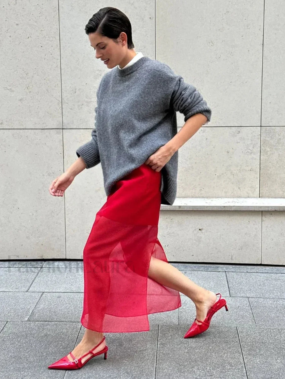 Autumn Women Solid Knitted Fashion Versatile O neck Long Sleeve Basic Casual Sweater Sweaters L