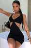 Avory Mini Graceful Dress Black XS Dress