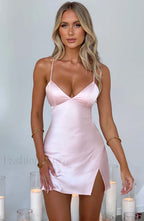 Avril Mini Graceful Dress Blush Dress