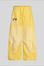 Contrast Waist Wide Leg Sweatpants