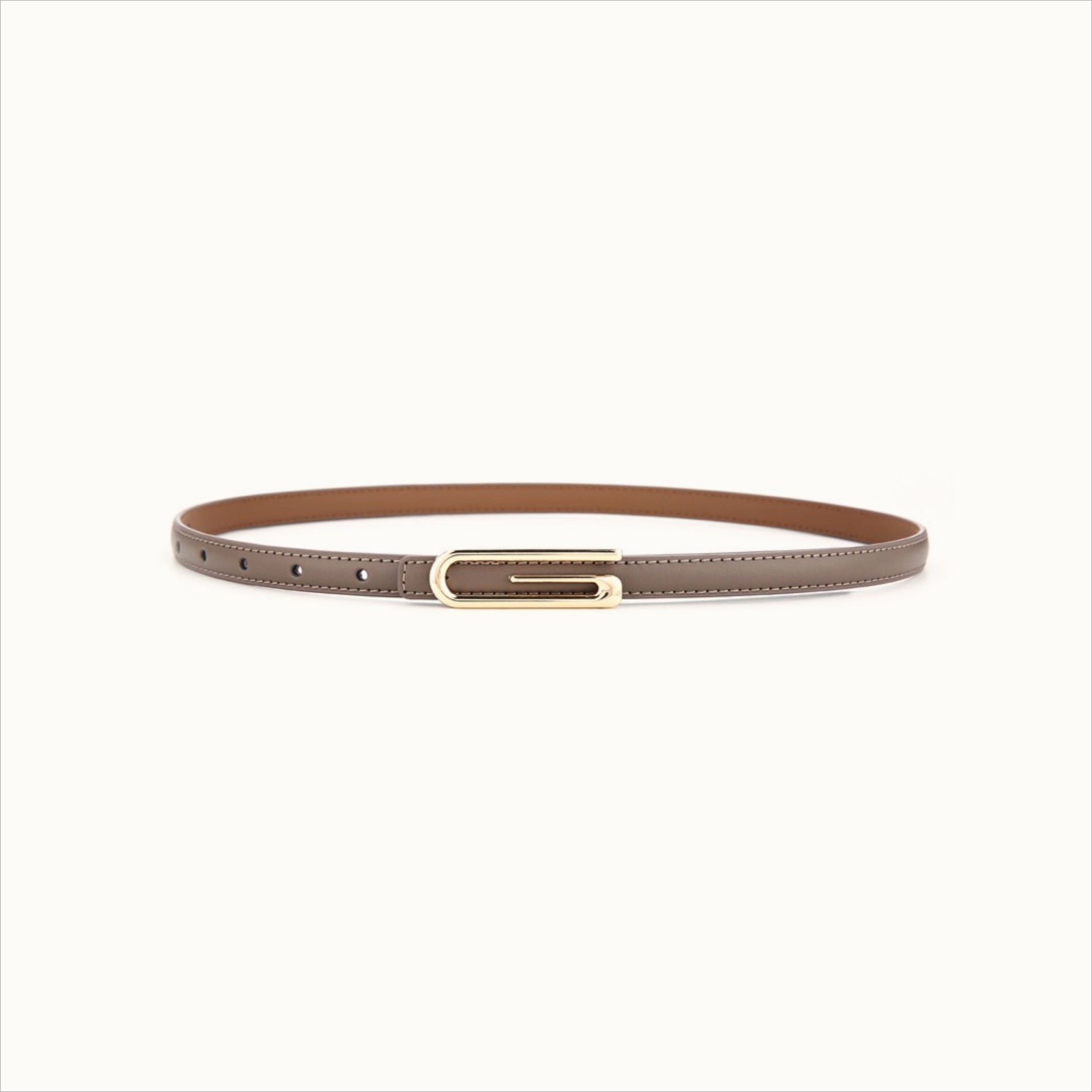 Fashion Versatile Slim Leather Pants Belt Secondary image