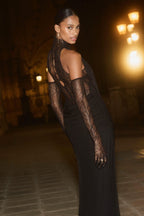 Sexy Cut Out Bodycon Maxi Dress