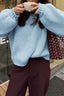 Solid Color Long Sleeve Sweater