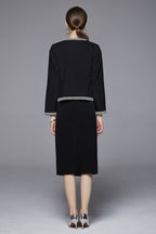 Beaded Open Front Short Coat coats