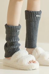 Chunky Knit Foldover Y2K Leg Warmers