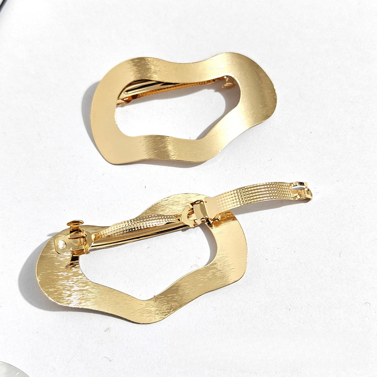 Metal Braid Clip Spring Hair Clip Secondary image