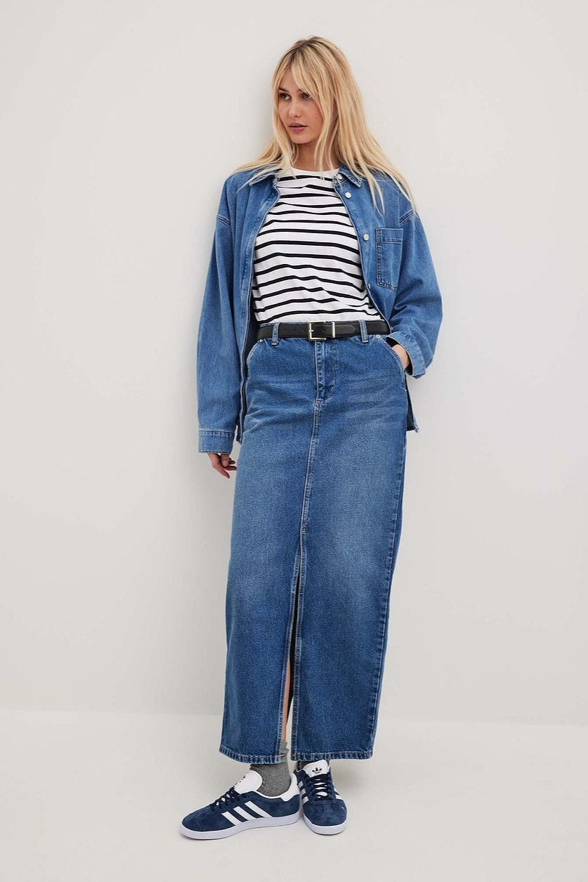 Striped Crew Neck Short Sleeve Tee