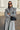 Fitted Cropped Blazer Long A Line Skirt Set Secondary image