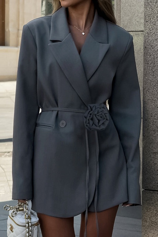 Elegant Floral Blazer Main image